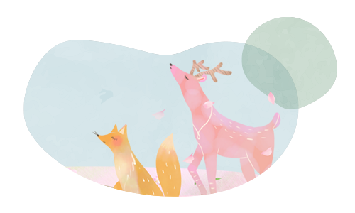 イラスト：森の動物たち